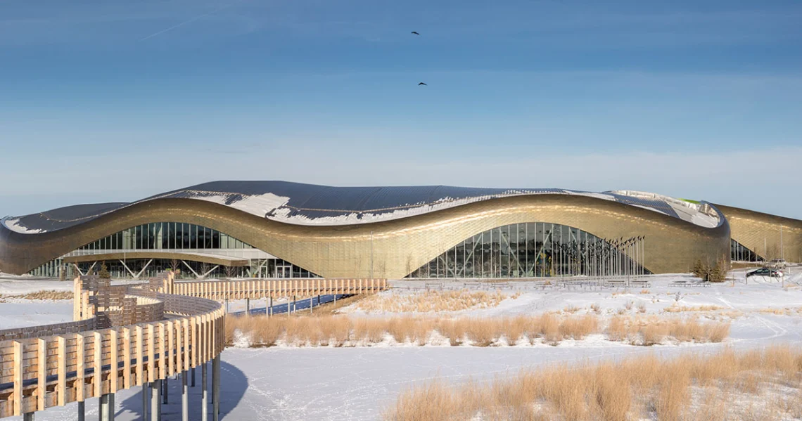 Rocky Ridge Außenansicht mit KNAPP RICON S Holzverbindungen