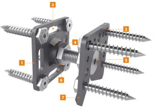 WALCO® – łącznik ścienny do fasad i modułów