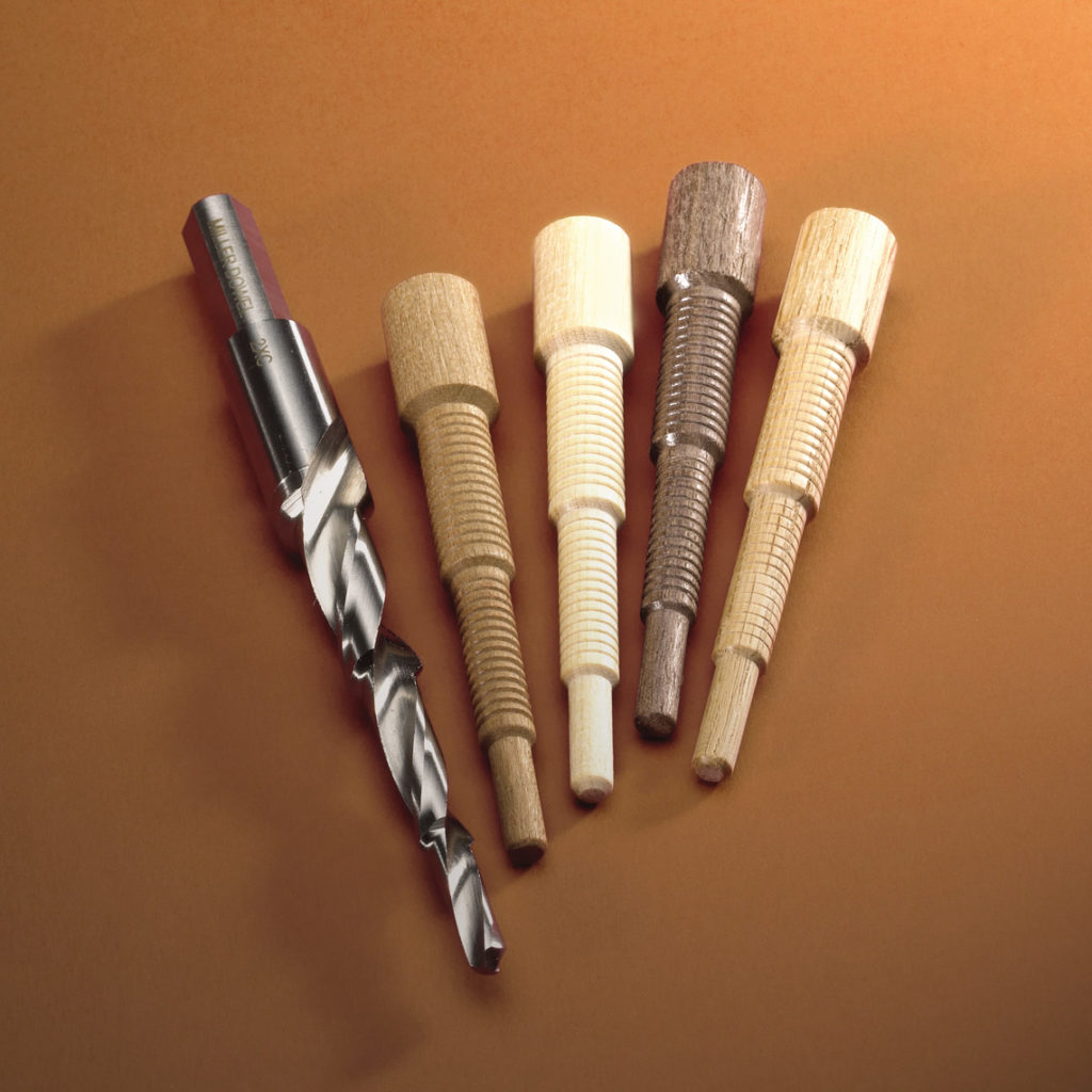 MILLER DOWELS Timber pegs for natural wooden furniture Knapp Connectors