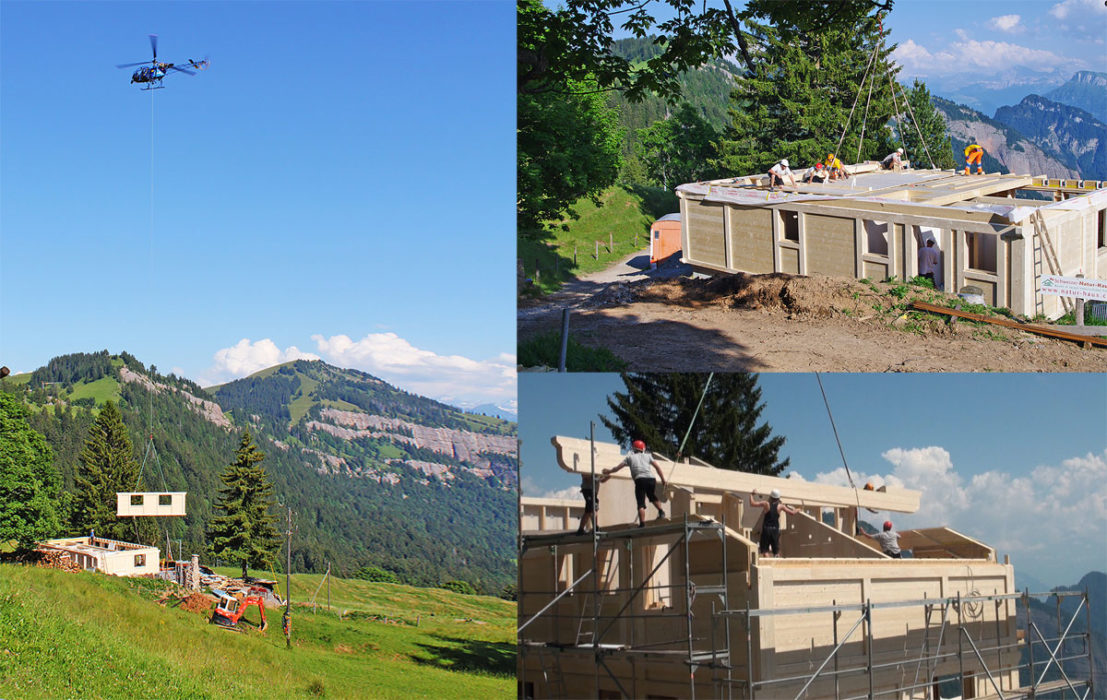 Ein Einfamilienhaus am Rigi realisiert mit WALCO® V