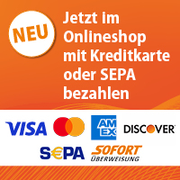 KNAPP Onlineshop mit neuen Zahlungsmethoden Kreditkarte und SEPA