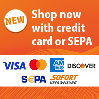 KNAPP online shop checkout with credit card and SEPA payment options