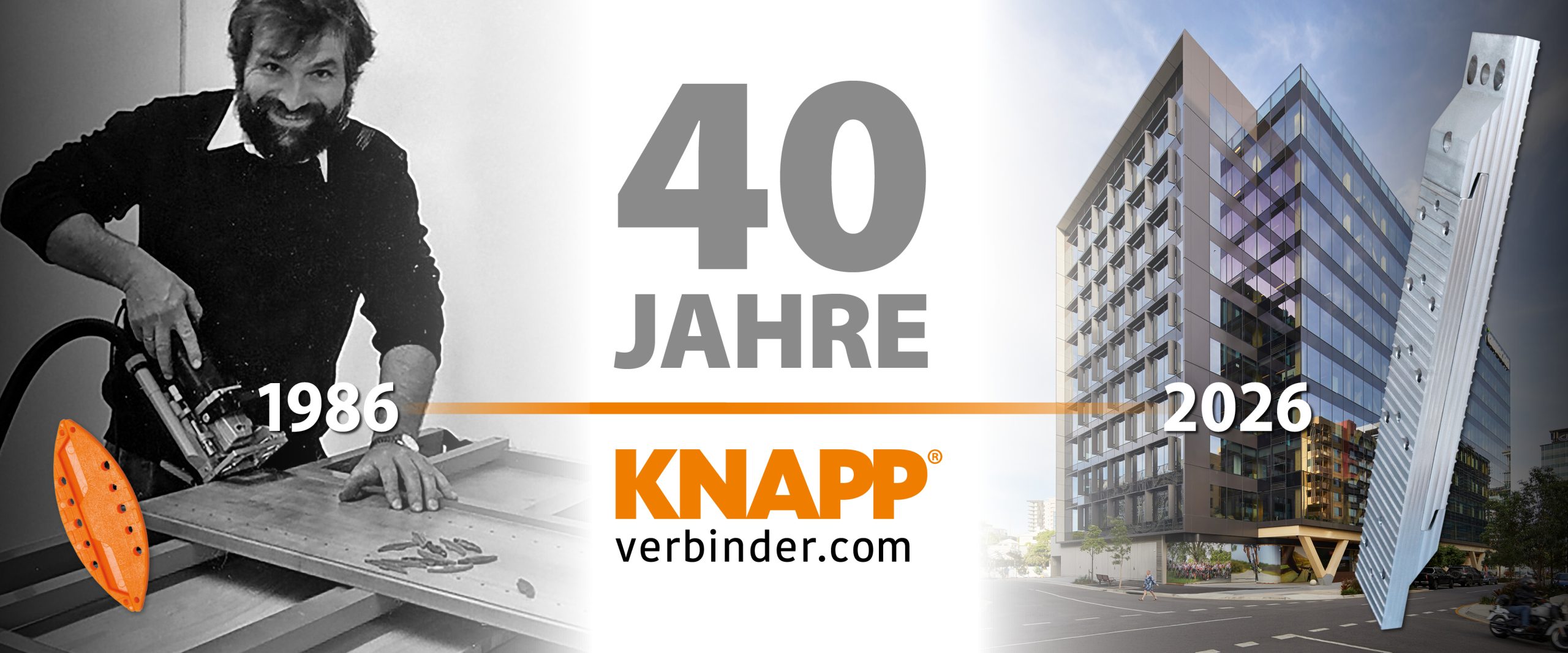 40 Jahre KNAPP – Verbindungssysteme für nachhaltigen Holzbau