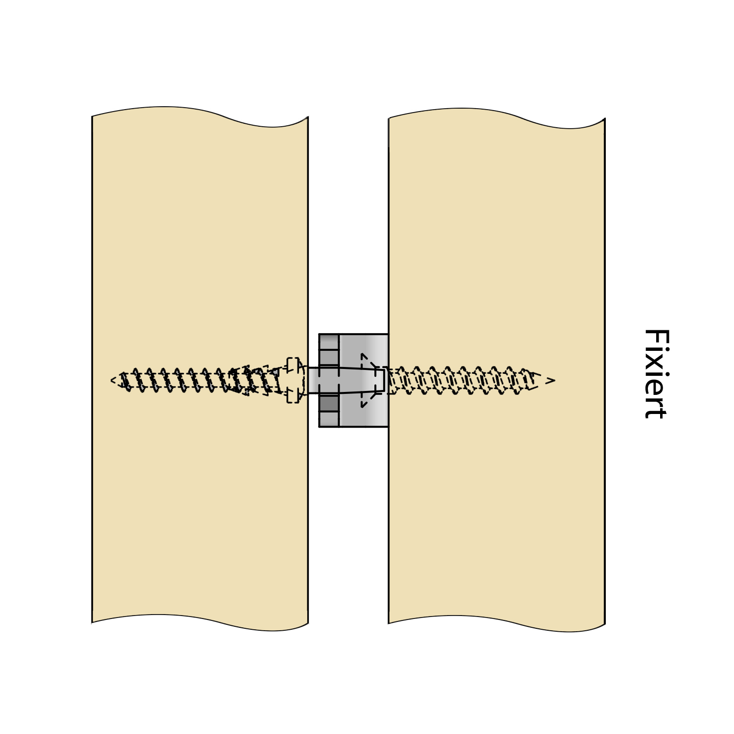 KOMBI Hakenlamelle – Einhängeverbinder aus Aluzinkdruckguss - Knapp  Verbinder